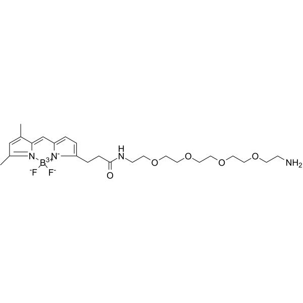 BDP FL-PEG4-amine TFA salt 2183473-14-3
